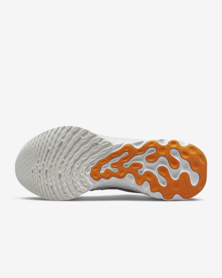 Zapatillas Running Nike React Infinity Run Flyknit 3 Road Hombre Blancas Gris | YZWMG-3087