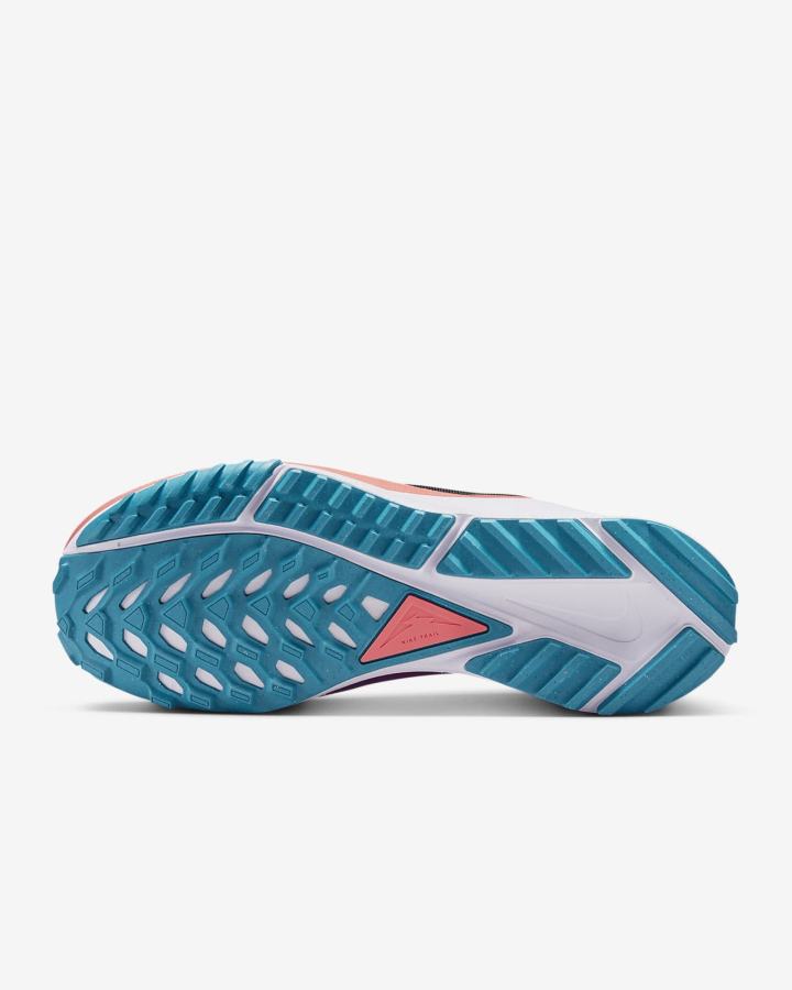 Zapatillas Running Nike React Pegasus Trail 4 Trail Hombre Negras Moradas Verde | LTAHE-6532