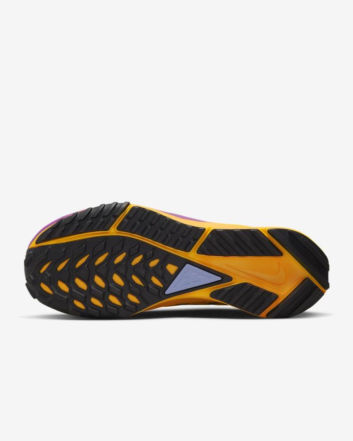 Zapatillas Running Nike React Pegasus Trail 4 Trail Mujer Moradas Naranjas Coral Creme | QVBAI-5678