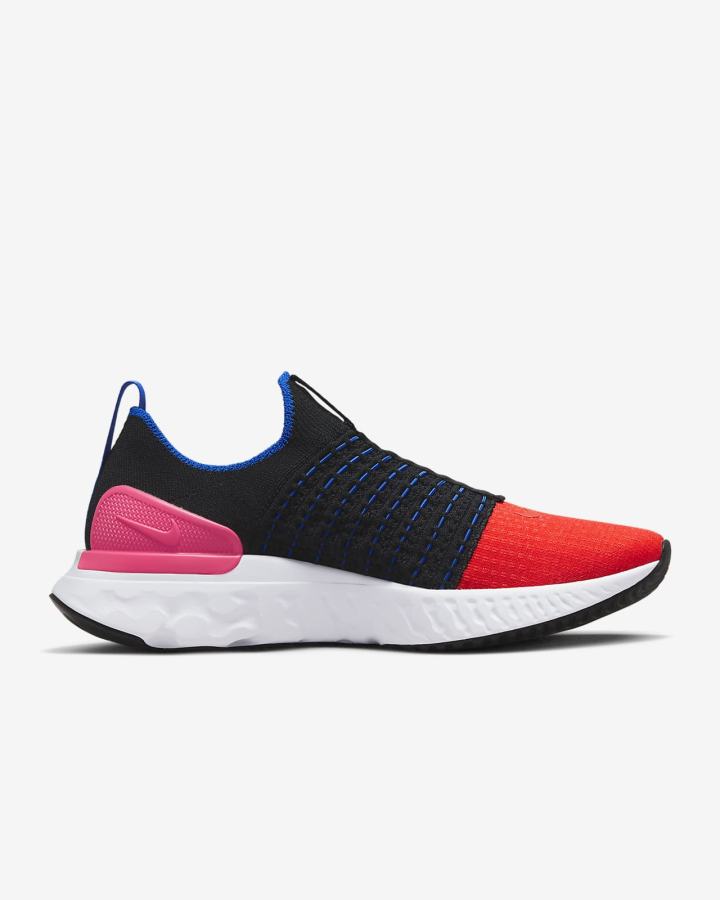 Zapatillas Running Nike React Phantom Run Flyknit 2 Road Mujer Negras Rosas Azules Rojas Claro | BMFPQ-6951