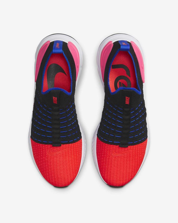 Zapatillas Running Nike React Phantom Run Flyknit 2 Road Mujer Negras Rosas Azules Rojas Claro | BMFPQ-6951