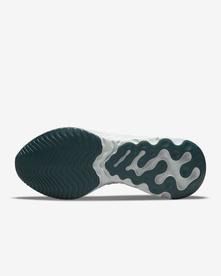 Zapatillas Running Nike React Phantom Run Flyknit 2 Road Mujer Plateadas Turquesa Verde Plateadas | WEMFG-0278