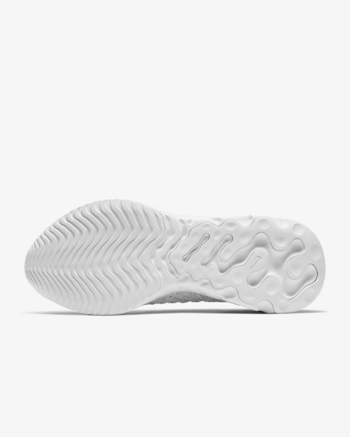 Zapatillas Running Nike React Phantom Run Flyknit 2 Road Mujer Blancas Plateadas Metal Plateadas | YVUJS-7930
