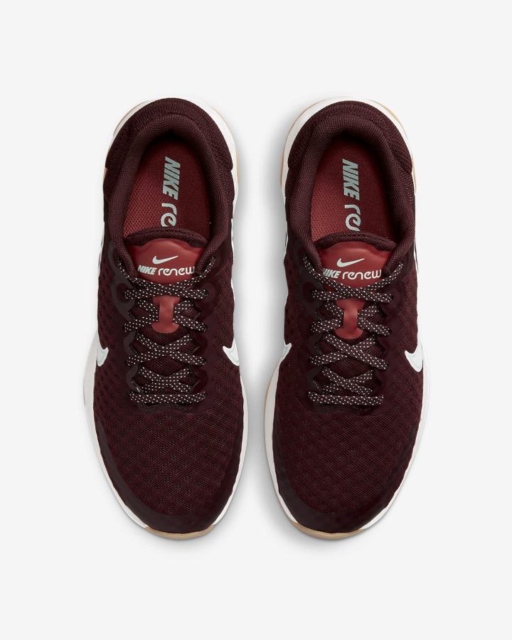 Zapatillas Running Nike Renew Ride 3 Road Mujer Burdeos Rojas Marrones Blancas | EKFJN-8409