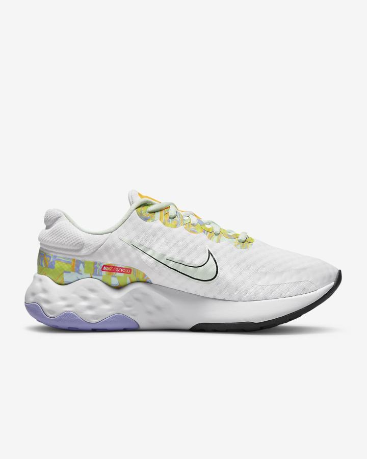 Zapatillas Running Nike Renew Ride 3 Road Mujer Blancas Verde Doradas Gris Oscuro | TQOIP-9846