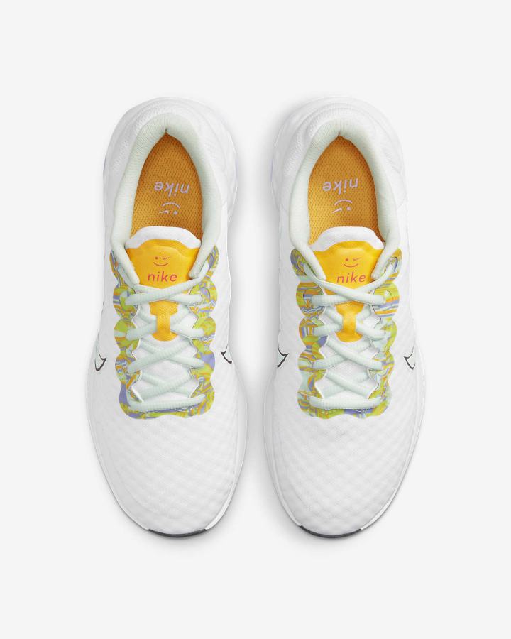 Zapatillas Running Nike Renew Ride 3 Road Mujer Blancas Verde Doradas Gris Oscuro | TQOIP-9846