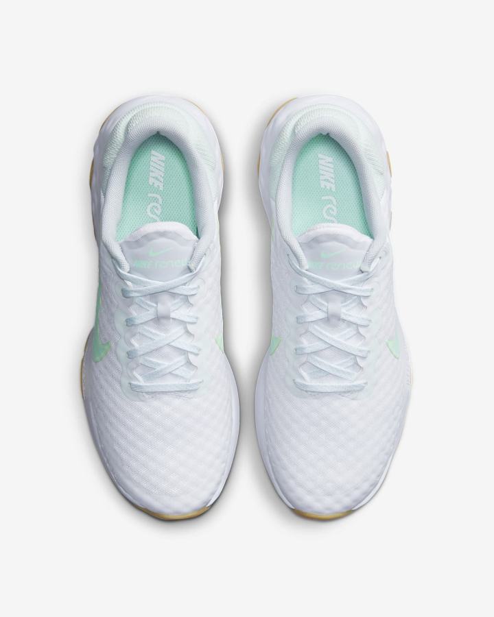 Zapatillas Running Nike Renew Ride 3 Road Mujer Blancas Verde Plateadas Verde Menta | ZPOCY-5810