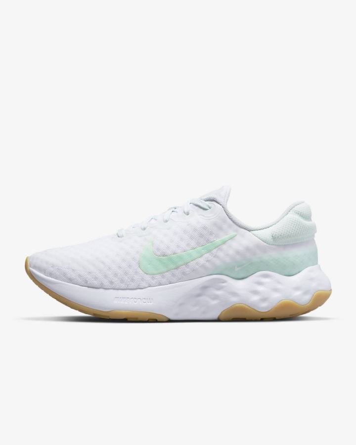 Zapatillas Running Nike Renew Ride 3 Road Mujer Blancas Verde Plateadas Verde Menta | ZPOCY-5810