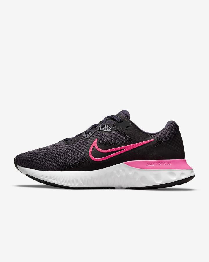 Zapatillas Running Nike Renew Run 2 Road Mujer Moradas Negras Moradas Rosas | ZEOYC-7403