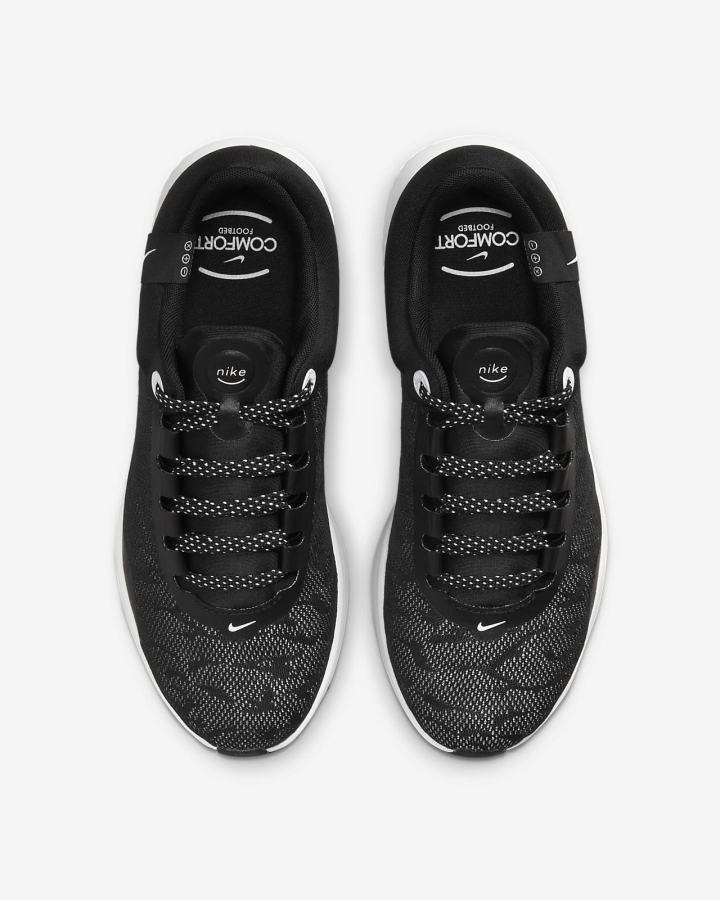 Zapatillas Running Nike Renew Serenity Run 2 Road Mujer Negras Blancas | MJRQC-4815