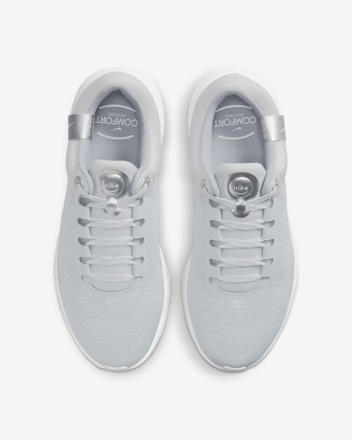 Zapatillas Running Nike Renew Serenity Run Premium Road Mujer Plateadas Gris Metal Plateadas Blancas | PJHRY-5983
