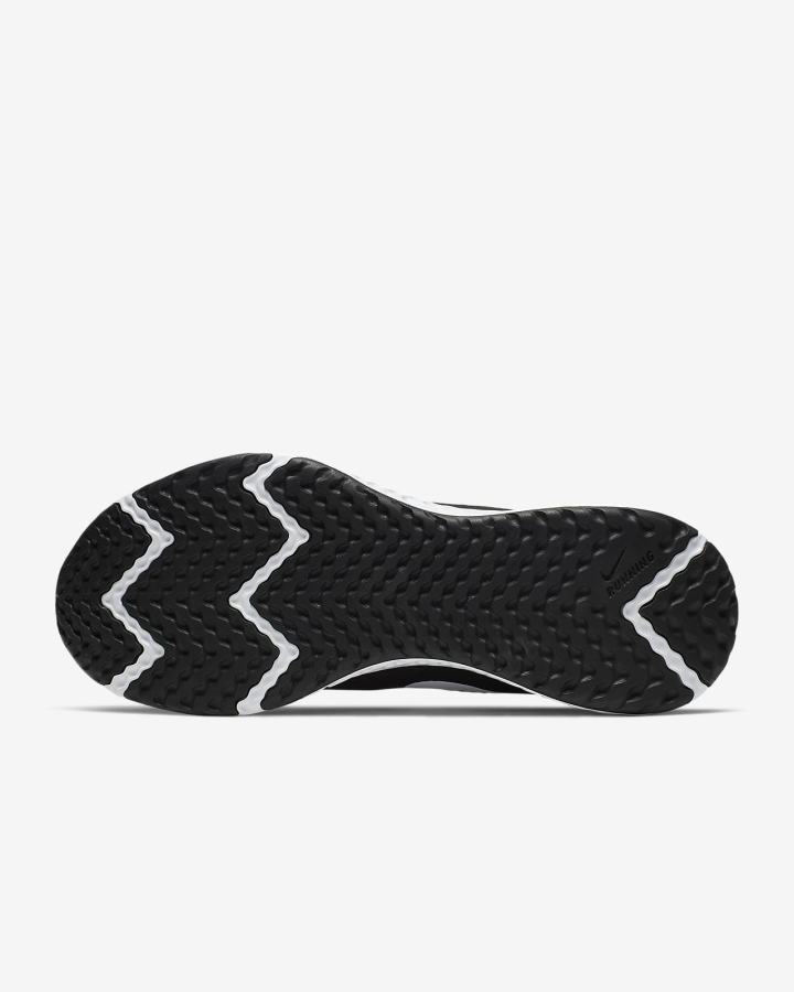 Zapatillas Running Nike Revolution 5 Road Mujer Negras Gris Oscuro Blancas | MHFWC-9685