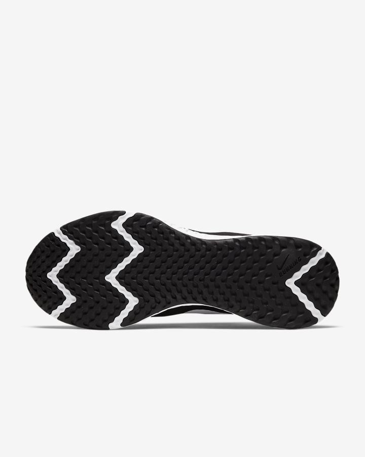Zapatillas Running Nike Revolution 5 Road Hombre Negras Gris Oscuro Blancas | SYPZF-9861