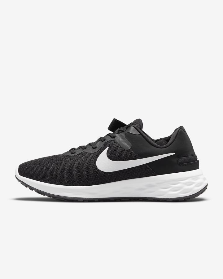 Zapatillas Running Nike Revolution 6 FlyEase Next Nature Easy On/Off Road (Extra Wide) Hombre Negras Gris Blancas | ADOBU-1435