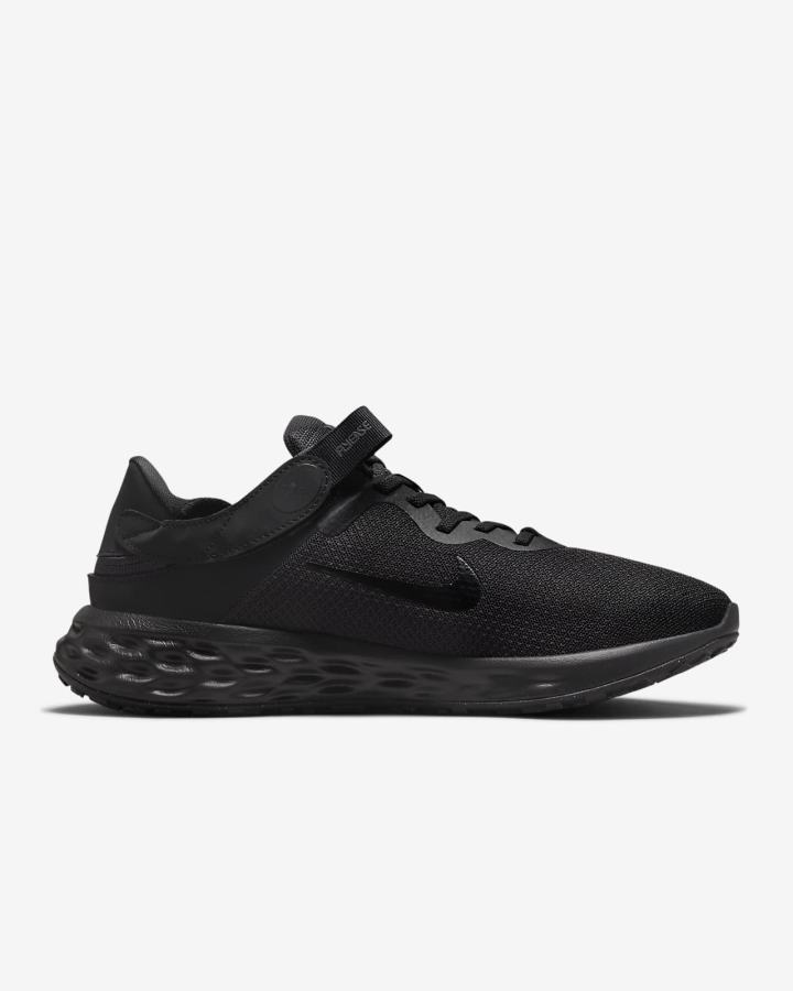 Zapatillas Running Nike Revolution 6 FlyEase Next Nature Easy On/Off Road (Extra Wide) Hombre Negras Gris Oscuro Negras | UHMRX-4986