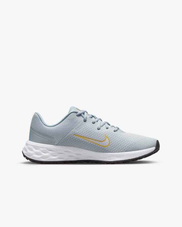 Zapatillas Running Nike Revolution 6 Kids Road Niño Azules Multicolor | EOGCR-1768