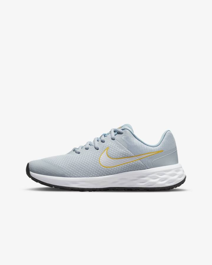 Zapatillas Running Nike Revolution 6 Kids Road Niño Azules Multicolor | EOGCR-1768
