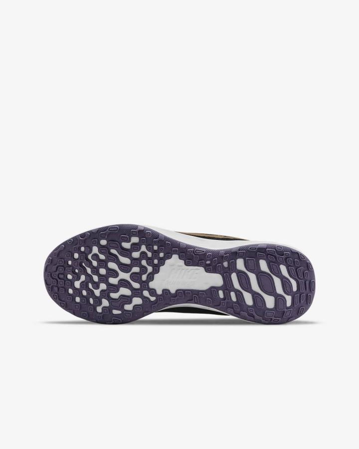 Zapatillas Running Nike Revolution 6 Kids Road Niña Negras Verde Menta Moradas Metal Rojas Marrones | OKUIY-6845