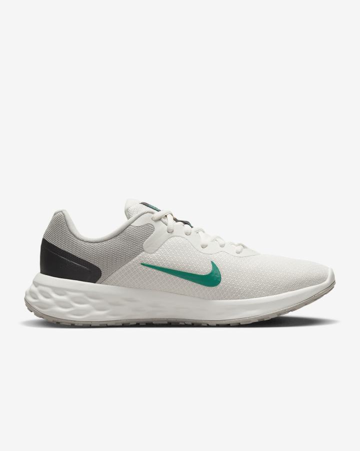 Zapatillas Running Nike Revolution 6 Next Nature Road Mujer Gris Oscuro Verde | BFYGS-4321