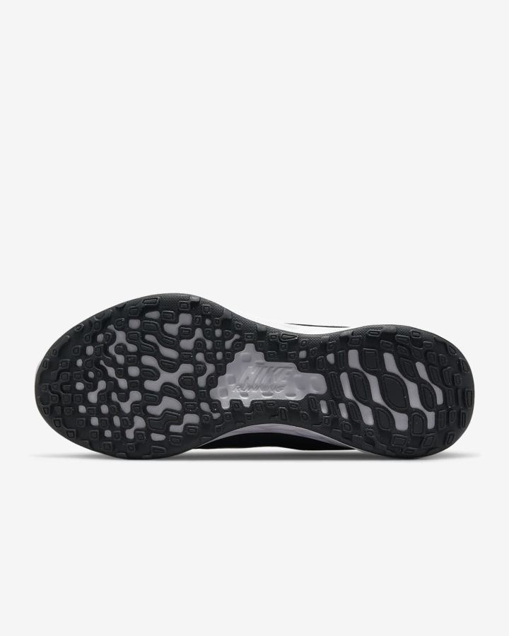 Zapatillas Running Nike Revolution 6 Next Nature Road Mujer Negras Gris Oscuro Blancas | BVXAF-9381