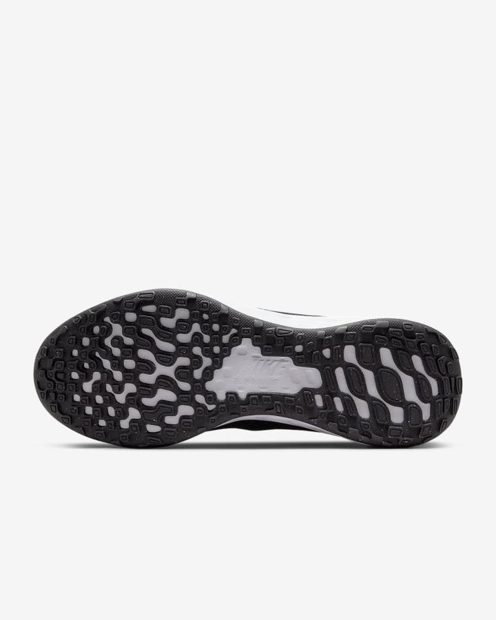 Zapatillas Running Nike Revolution 6 Next Nature Road Mujer Negras Blancas | KIZBU-8302