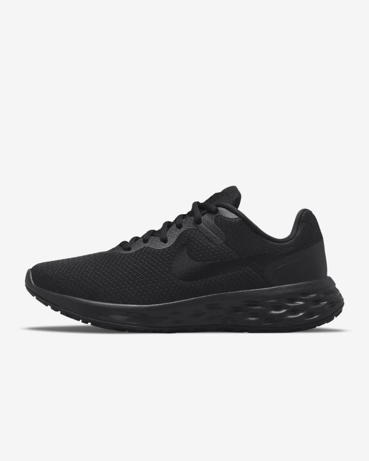 Zapatillas Running Nike Revolution 6 Next Nature Road Mujer Negras Gris Oscuro Negras | MQNYU-5279