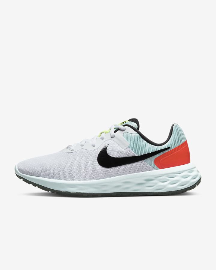 Zapatillas Running Nike Revolution 6 Next Nature Road Mujer Blancas Azules Negras | WMZRL-8931