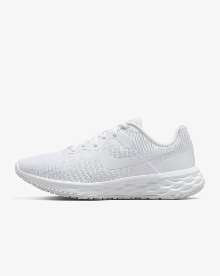 Zapatillas Running Nike Revolution 6 Next Nature Road Mujer Blancas | YILFT-6045