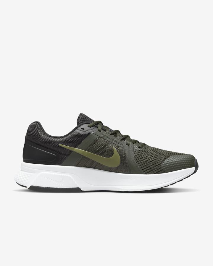 Zapatillas Running Nike Run Swift 2 Road Hombre Negras Blancas | DNQOF-4876