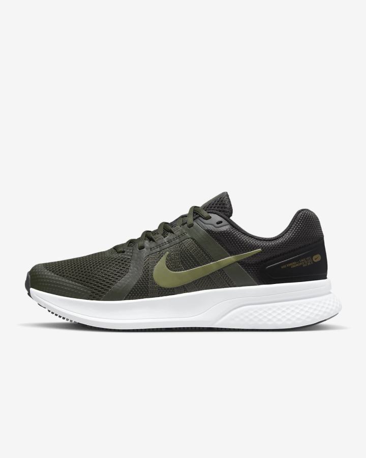 Zapatillas Running Nike Run Swift 2 Road Hombre Negras Blancas | DNQOF-4876