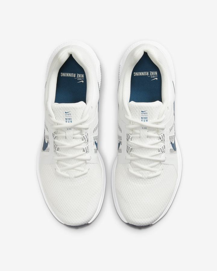 Zapatillas Running Nike Run Swift 2 Road Hombre Blancas Obsidian Azules | DVKSU-3892