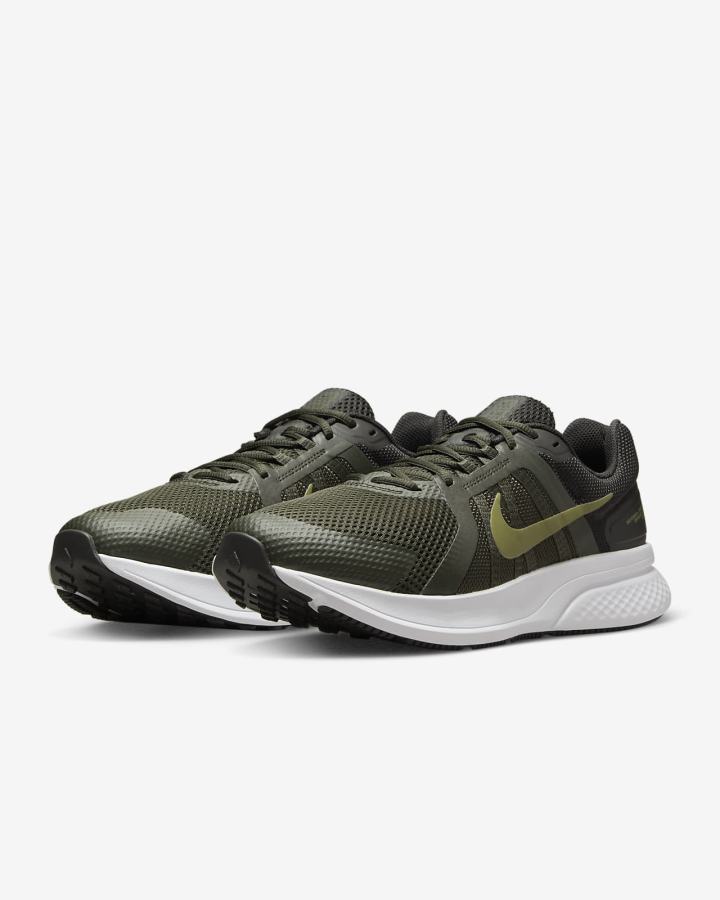 Zapatillas Running Nike Run Swift 2 Road Hombre Negras Blancas | IKMTO-9157