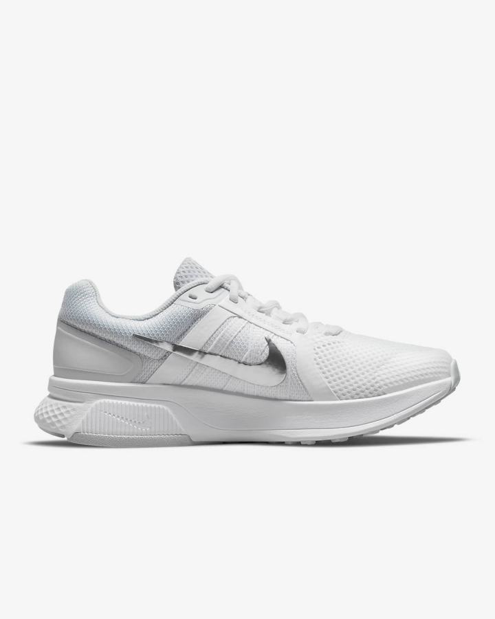 Zapatillas Running Nike Run Swift 2 Road Hombre Blancas Plateadas Metal Plateadas | IVRGJ-6087