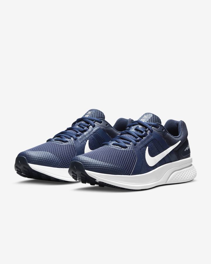 Zapatillas Running Nike Run Swift 2 Road Hombre Azul Marino Obsidian Blancas | WUYNE-8923