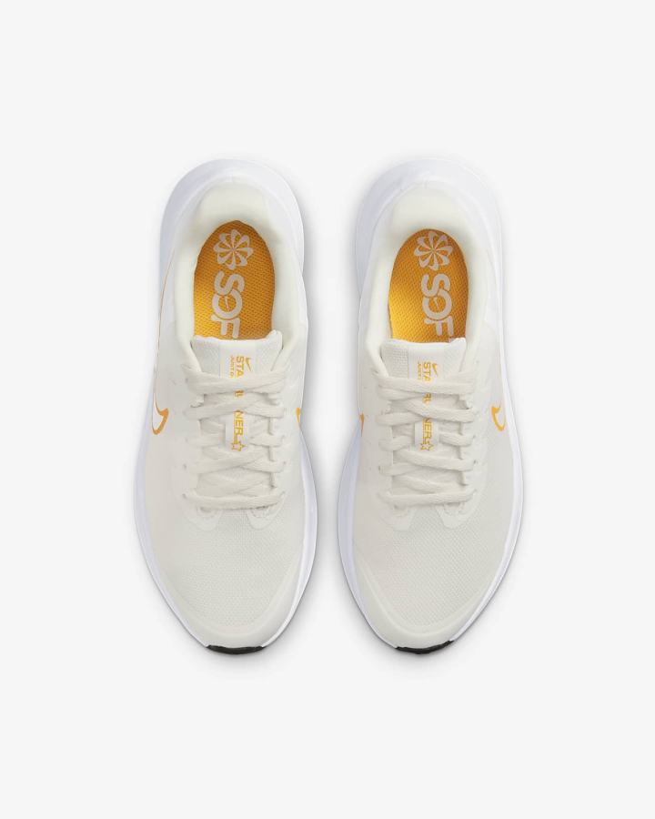 Zapatillas Running Nike Star Runner 3 Kids Road Niña Blancas Doradas Multicolor | AFLPX-2465