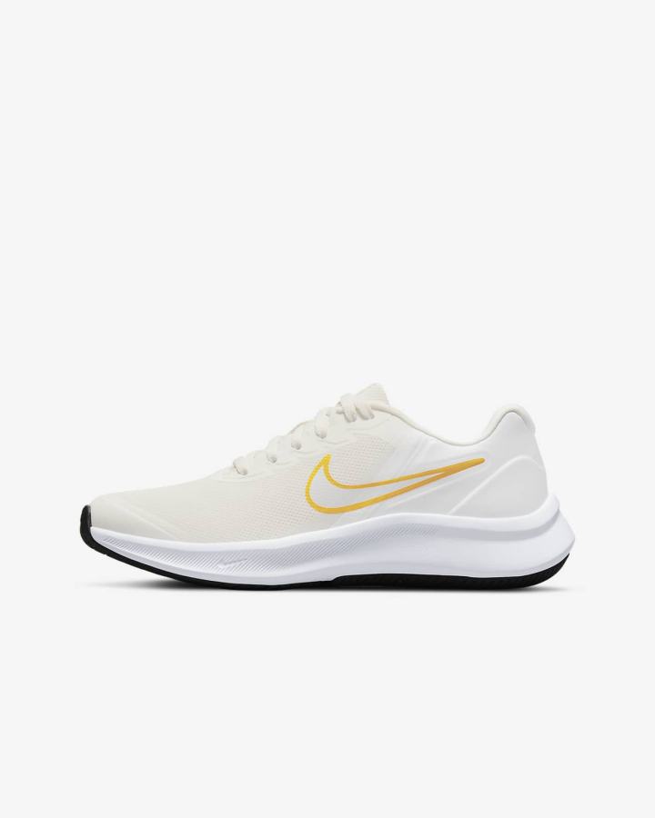 Zapatillas Running Nike Star Runner 3 Kids Road Niña Blancas Doradas Multicolor | AFLPX-2465