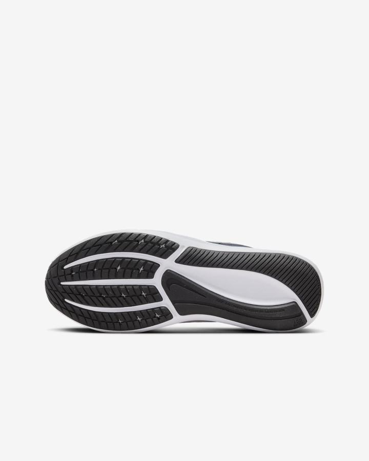 Zapatillas Running Nike Star Runner 3 Kids Road Niña Azul Marino Moradas Metal Plateadas | RHFIO-4286