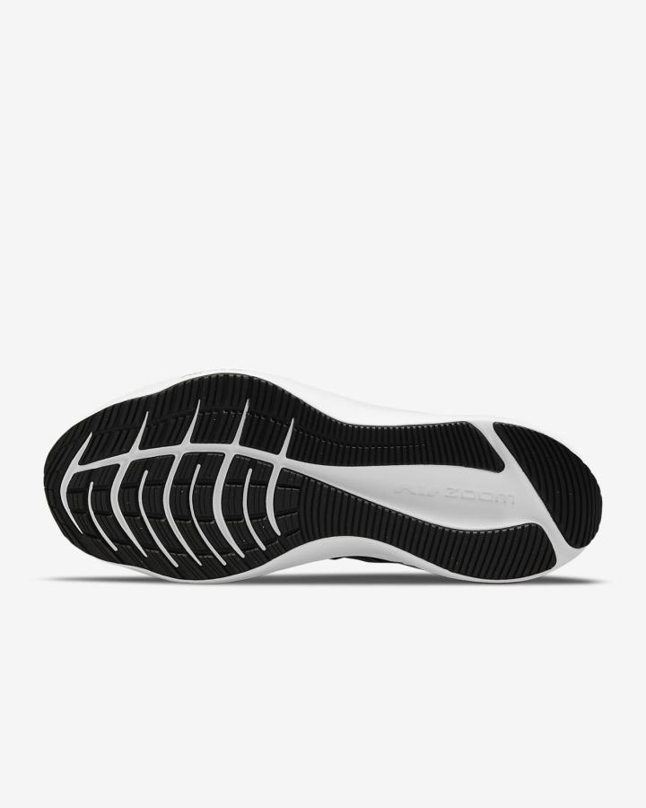 Zapatillas Running Nike Winflo 8 Road Mujer Negras Gris Blancas | LHFAI-4832