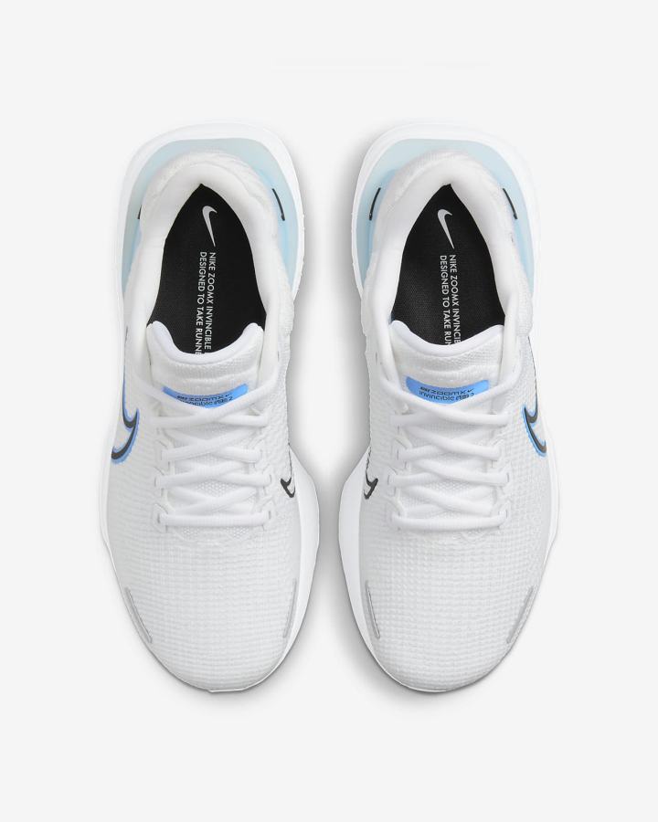 Zapatillas Running Nike ZoomX Invincible Run Flyknit 2 Road Hombre Blancas Azules Negras | HAYML-8379