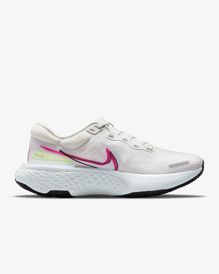 Zapatillas Running Nike ZoomX Invincible Run Flyknit Road Mujer Gris Negras | HBYQA-8065