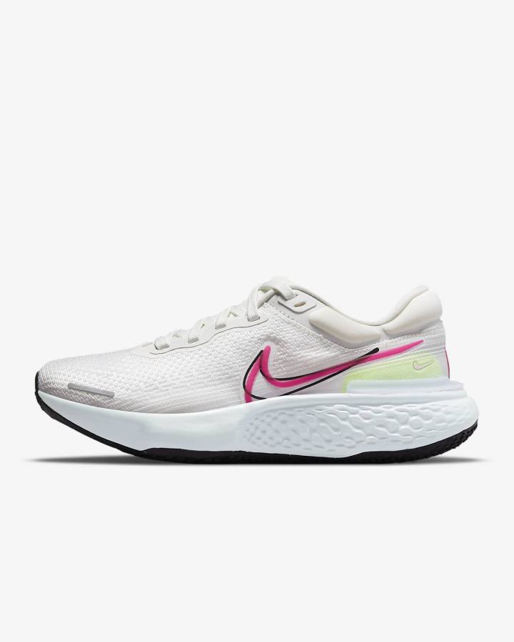 Zapatillas Running Nike ZoomX Invincible Run Flyknit Road Mujer Gris Negras | HBYQA-8065
