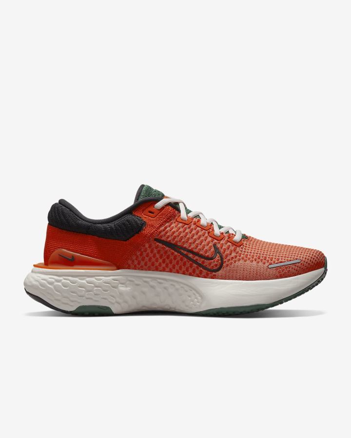 Zapatillas Running Nike ZoomX Invincible Run Flyknit 2 Road Hombre Naranjas Verde Negras | IFMJE-7426
