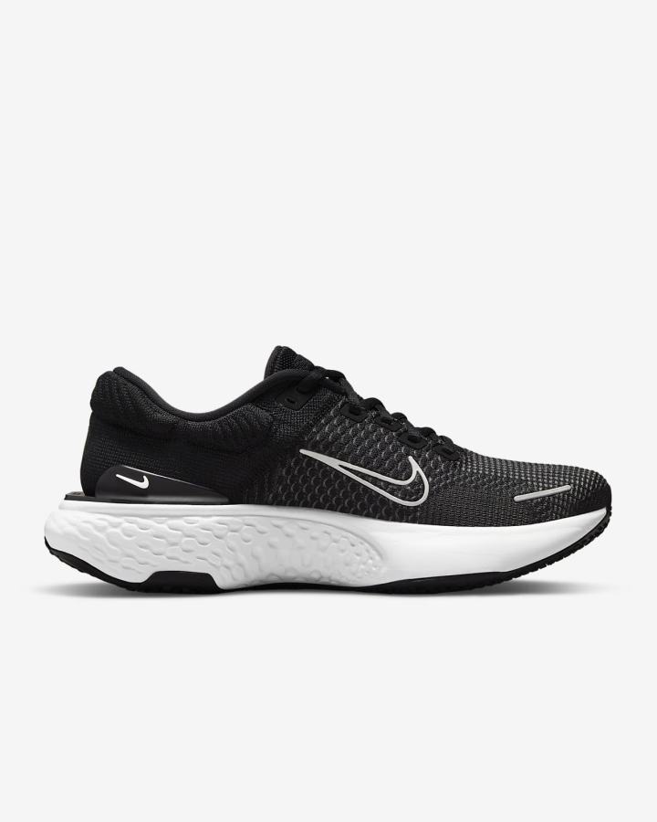 Zapatillas Running Nike ZoomX Invincible Run Flyknit 2 Road Hombre Negras Blancas | LHQIO-0423