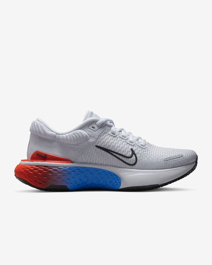 Zapatillas Running Nike ZoomX Invincible Run Flyknit 2 Road Mujer Gris Doradas Rojas Claro Negras | NCBQM-9475