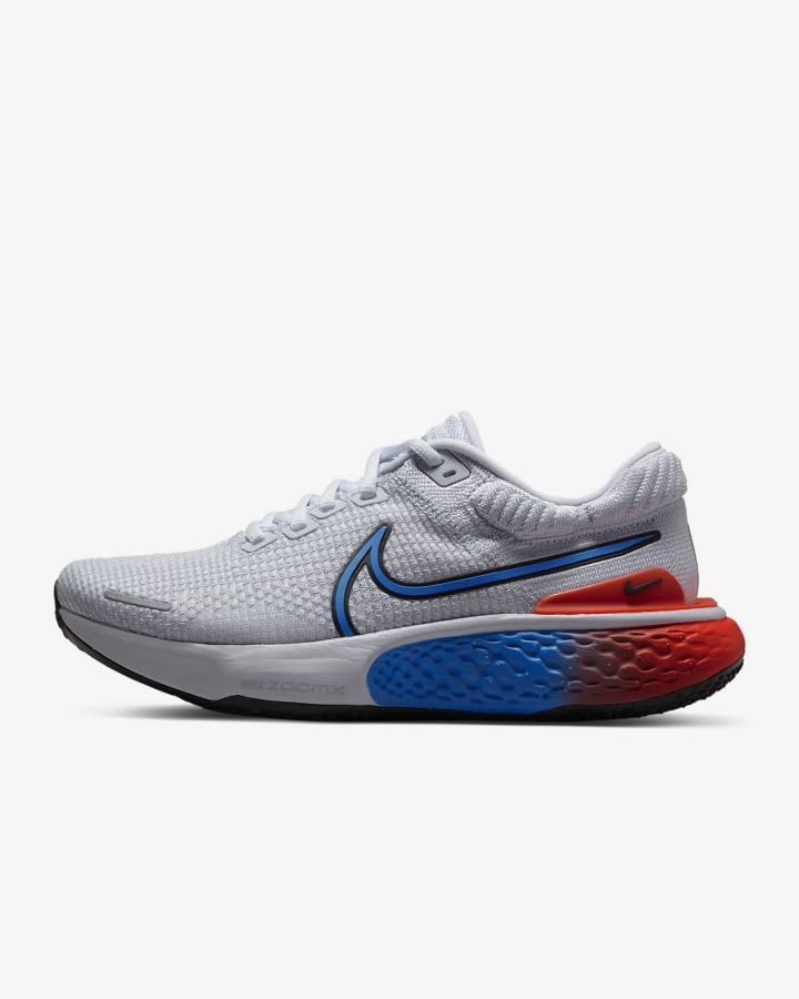 Zapatillas Running Nike ZoomX Invincible Run Flyknit 2 Road Mujer Gris Doradas Rojas Claro Negras | NCBQM-9475