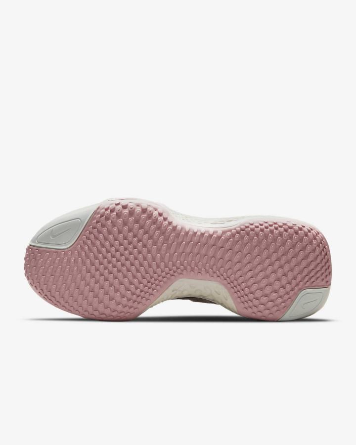 Zapatillas Running Nike ZoomX Invincible Run Flyknit Road Mujer Rosas Verde Metal Plateadas | QSTJD-6897