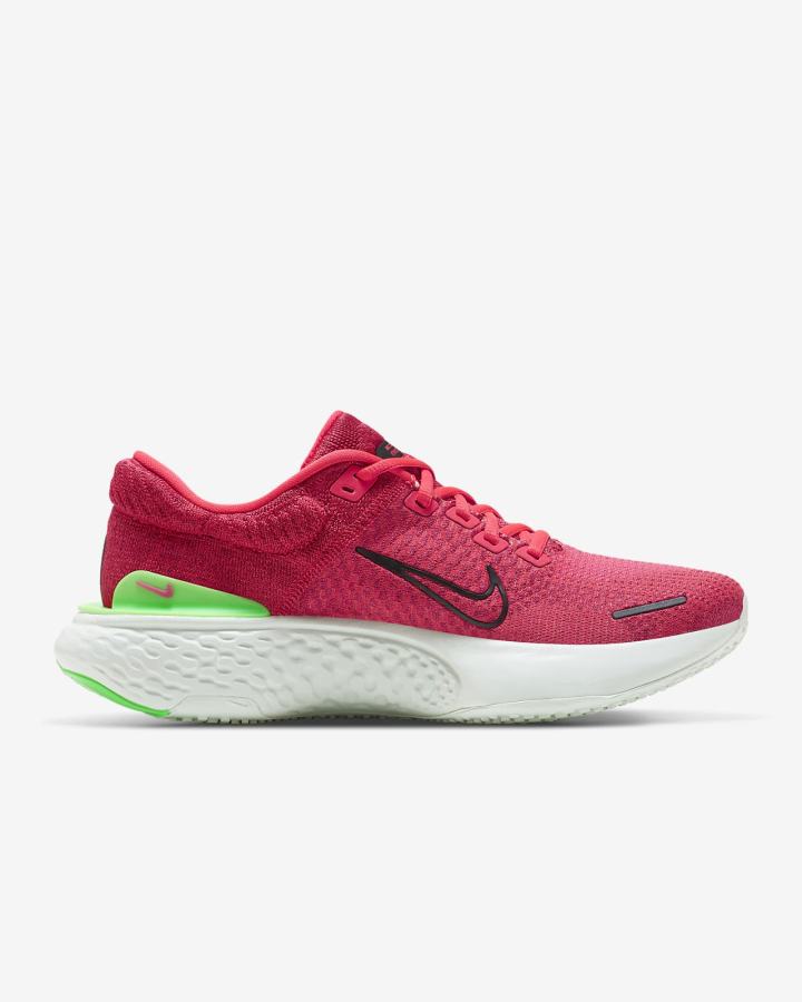 Zapatillas Running Nike ZoomX Invincible Run Flyknit 2 Road Hombre Rojas Verde Negras | XATOR-4970