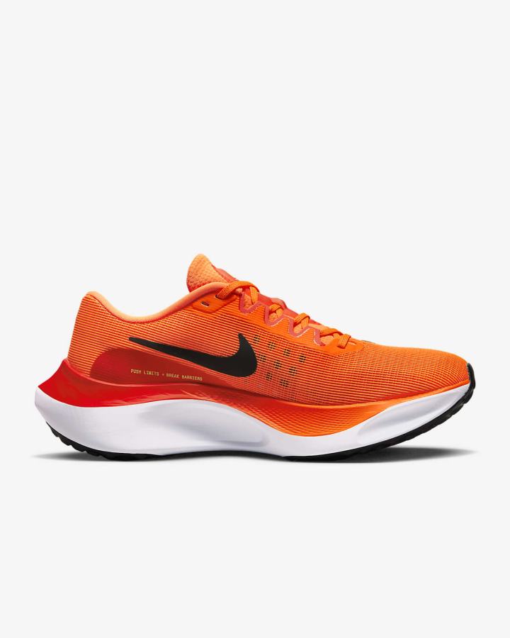 Zapatillas Running Nike Zoom Fly 5 Road Hombre Naranjas Rojas Claro Blancas Negras | KSUXW-7961