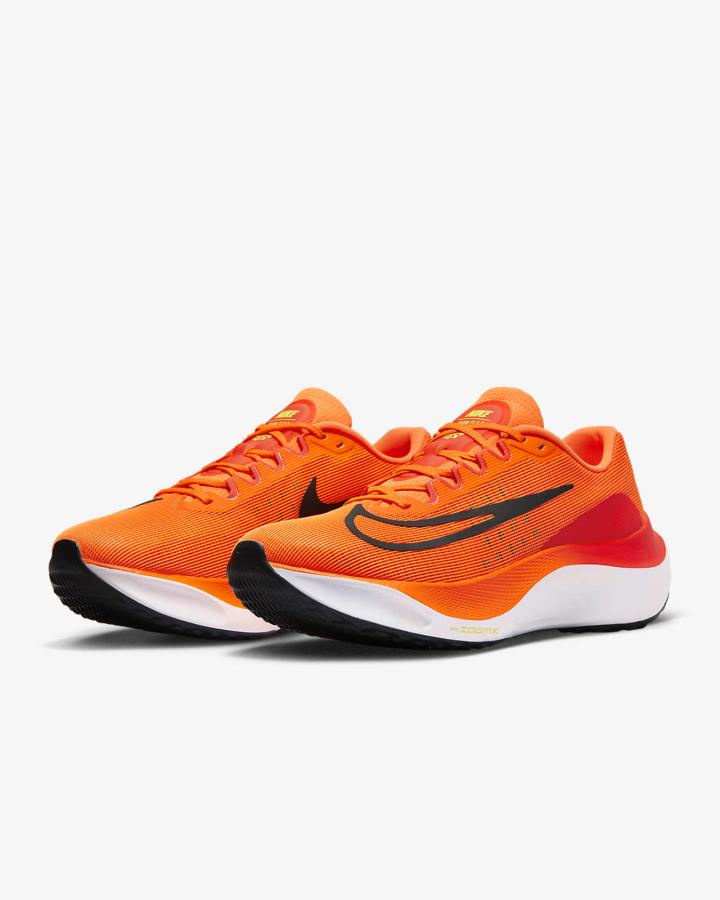 Zapatillas Running Nike Zoom Fly 5 Road Hombre Naranjas Rojas Claro Blancas Negras | KSUXW-7961
