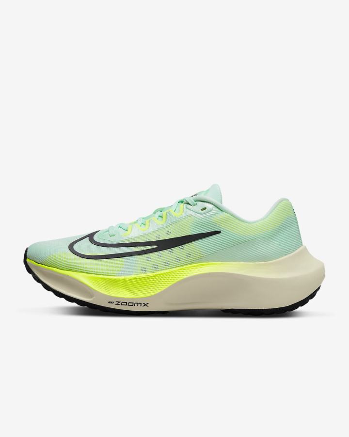 Zapatillas Running Nike Zoom Fly 5 Road Hombre Verde Menta Verde Moradas | MBDCI-8509